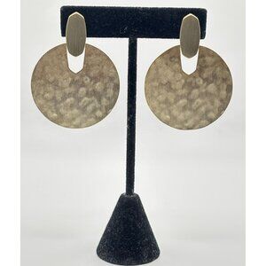 Kendra Scott Didi Disk Hammered Earrings Gold-Tone